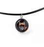 Boxer, German Boxer III - necklace pendant with your photo, handmade, handcrafted jewelry by Art-Dog brand