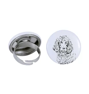 Boykin Spaniel - Damen Schmuck mit dem Bild eines Hundes, handgefertigtes Produkt, Möglichkeit, Ihr eigenes Foto hinzuzufügen, Marke Art-Dog