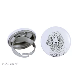 Boykin Spaniel - Damen Schmuck mit dem Bild eines Hundes, handgefertigtes Produkt, Möglichkeit, Ihr eigenes Foto hinzuzufügen, Marke Art-Dog