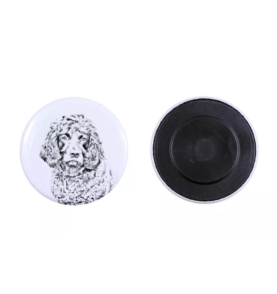 Boykin Spaniel Magnet mit einem Hundepfotenabdruck, außergewöhnlich leicht, starker Magnet, handgefertigtes Produkt der Marke Art-Dog