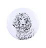Boykin Spaniel, Swamp Poodle - magnet with a dog's pupil, exceptionally light, strong magnet, handmade product by the Art-Dog brand