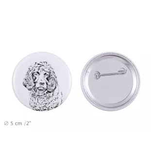 Boykin Spaniel - badge avec votre chien, ajoutez votre propre photo, marque Art-Dog