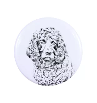 Boykin Spaniel - Anstecknadel mit Ihrem Hund, fügen Sie Ihr eigenes Foto hinzu, Marke Art-Dog