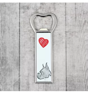 Boxer I - ouvre-bouteille avec chien, ouvre-bouteille personnalisé pour réfrigérateur, cadeau unique pour homme de la marque Art-Dog