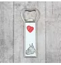 Boxer, German Boxer I - bottle opener with a dog, personalized fridge opener, unique gift for a man by Art-Dog brand