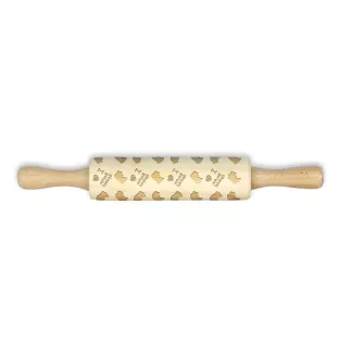 Boykin Spaniel - petit rouleau à motifs de chien, rouleau à pâtisserie pour enfant, décoration en argile céramique de la marque Art-Dog