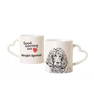 Boykin Spaniel - Tasse mit Hund, entzückende Tasse mit herzförmigem Henkel, universelles Geschenk der Marke Art-Dog
