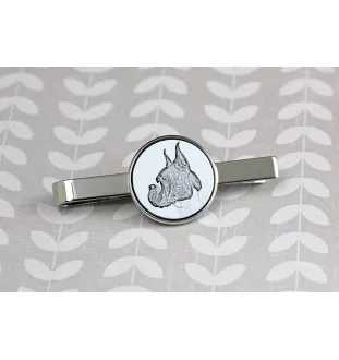 Boxer, Deutscher Boxer I - Krawattenklammer mit Hund, personalisierter Krawattenclip, einzigartiges Geschenk für Männer von der Marke Art-Dog