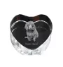 Boykin Spaniel, Swamp Poodle - a photo of a dog in crystal, crystal heart, unique photo frame from the Art-Dog brand