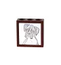 Boxer, Deutscher Boxer III - Stifthalter mit Hund, Schreibtischorganizer mit Aufdruck, personalisierte Schreibtischdekoration der Marke Art-Dog