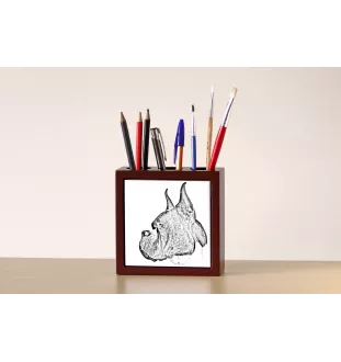 Bokser stojak na długopisy z koniem Art-Dog