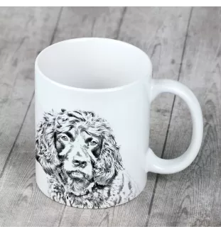 Boykin Spaniel, Swamp Poodle - cup with a dog, cup with a photo, personalized gift from the Art-Dog brand