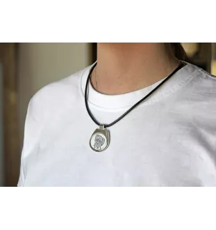 Boxer III - collier avec chien, pendentif personnalisé avec photo, collier unique pour femmes et hommes de la marque Art-Dog