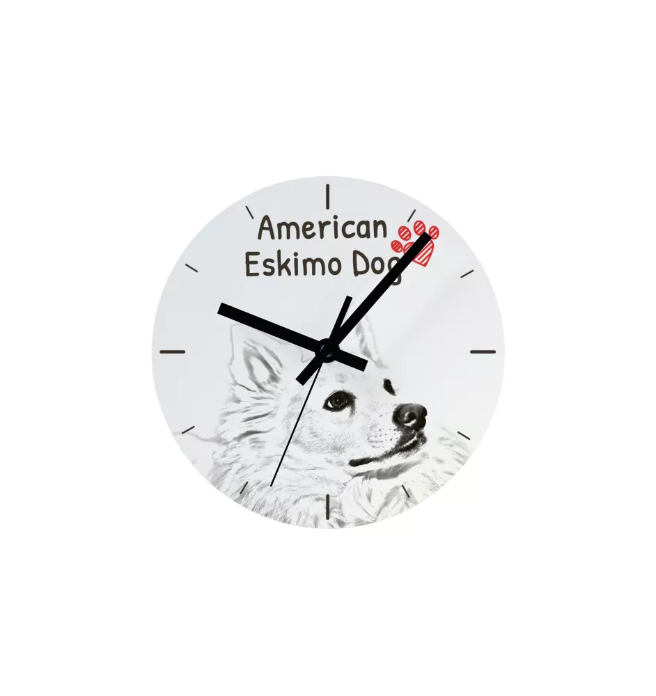 Boxer, Deutscher Boxer III - Wanduhr mit Hund, Regal Uhr mit Druck, personalisierte Hausdekoration von Art-Dog.