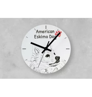 Boxer, Deutscher Boxer III - Wanduhr mit Hund, Regal Uhr mit Druck, personalisierte Hausdekoration von Art-Dog.