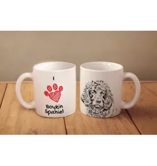 Boykin Spaniel - Tasse mit Hund, entzückende Tasse mit Grafik, Geschenk mit Ihrem Foto von der Marke Art-Dog