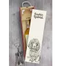 Boykin Spaniel, Swamp Poodle - wine box with a dog, alcohol box with graphics, personalized gift box from the Art-Dog brand