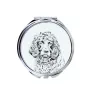 Boykin Spaniel, Swamp Poodle - Pocket mirror with a dog, personalized mirror for a purse, compact mirror with Art-Dog brand print.