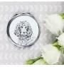 Boykin Spaniel, Swamp Poodle - Pocket mirror with a dog, personalized mirror for a purse, compact mirror with Art-Dog brand print.