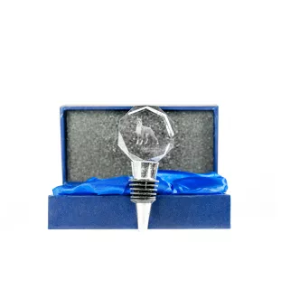 Boxer III - Bouchon de bouteille, bouchon de vin en cristal avec photo, cadeau personnalisé pour barman par la marque Art-Dog