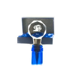 Boxer, German Boxer I - Bottle stopper, crystal wine stopper with photo, personalised gift for bartender by Art-Dog brand