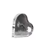 Boxer, German Boxer III - crystal clock with a dog picture, heart-shaped shelf clock, personalized standing clock by Art-Dog brand
