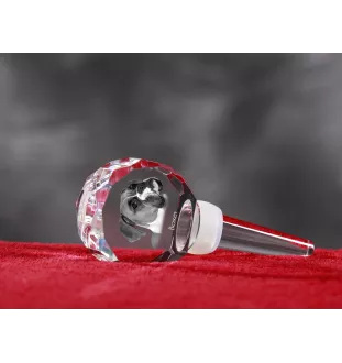 Boxer, German Boxer I - Crystal bottle stopper, unique wine stopper with photo, personalised gift for sommelier by Art-Dog brand