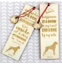 Boxer II - marque-page pour livre avec chien, marque-page personnalisé, accessoire canin pour les lecteurs de la marque Art-Dog
