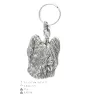 Briard, Berger de Brie - Silver-plated dog pendant, handbag decoration, backpack pendant by Art-Dog brand