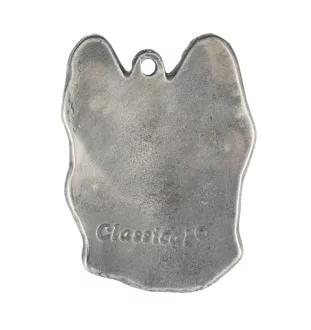 Berger de Brie, Briard - Pendentif chien argenté, décoration de sac à main, pendentif sac à dos par la marque Art-Dog