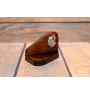 Boxer, German Boxer II - wooden candle holder with a dog, tealight holder, a memorial place for a dog by Art-Dog brand