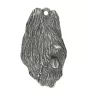 Briard, Berger de Brie I - Silver-plated dog pendant, handbag decoration, backpack pendant by Art-Dog brand