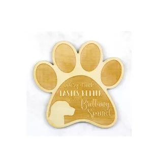 Brittany Spaniel podkładka pod kubek ze sklejki Art-Dog