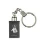 Brittany Spaniel, Brittany Wiegref - Crystal key ring with dog photo, illuminated key ring, unique gift by Art-Dog brand