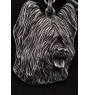 Briard, Berger de Brie - Dog necklace, unique jewellery for the dog fan, unique adder pendant by Art-Dog brand