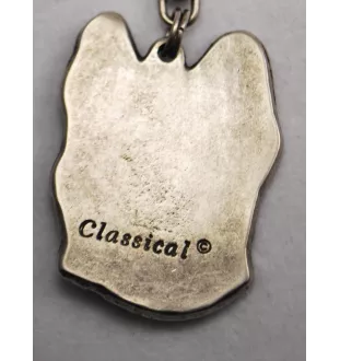 Berger de Brie, Briard - Collier pour chien, bijoux uniques pour les fans de chiens, pendentif vipère unique de la marque Art-Dog