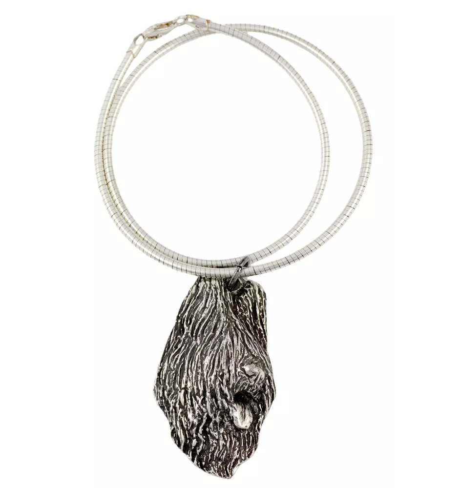 Briard, Berger de Brie I - Dog necklace, unique jewellery for the dog fan, unique adder pendant by Art-Dog brand