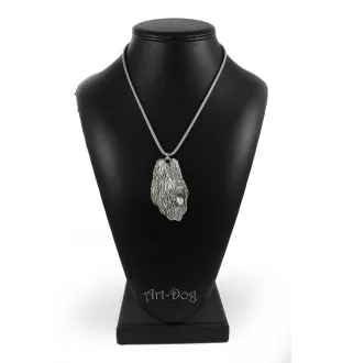 Berger de Brie, Briard I - Collier pour chien, bijoux uniques pour les fans de chiens, pendentif vipère unique de la marque Art-Dog