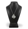Boxer - un collier avec un chien, un pendentif de chien sur une chaîne en argent, un bijou unique de la marque Art-Dog