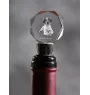 Brittany Spaniel, Brittany Wiegref - Bottle stopper, crystal wine stopper with photo, personalised gift for bartender by Art-Dog brand