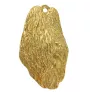 Briard, Berger de Brie I - Dog necklace, gold-plated pendant for dog fan, unique jewellery by Art-Dog brand
