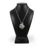 Boxer II - un collier avec un chien, un pendentif de chien sur une chaîne en argent, un bijou unique de la marque Art-Dog