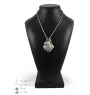 Boxer II - un collier avec un chien, un pendentif de chien sur une chaîne en argent, un bijou unique de la marque Art-Dog