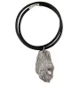 Briard, Berger de Brie I - Dog necklace in gift box, silver-plated locket for dog fan, striking pendant by Art-Dog brand