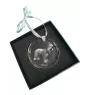 Briard, Berger de Brie - Kristallkugel mit Foto, Hundebild im Kristall, personalisierter Christbaumschmuck von Art-Dog.
