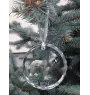 Briard, Berger de Brie - Kristallkugel mit Foto, Hundebild im Kristall, personalisierter Christbaumschmuck von Art-Dog.