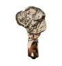 Boxer, Deutscher Boxer I - Brosche mit Clip, Startnummernhalter, versilberte Anstecknadel für Hundeausstellungen der Marke Art-Dog