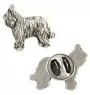 Berger de Brie, Briard II - Broche de chien dans un coffret cadeau, épingle élégante, épingle de revers pour la veste de la marque Art-Dog