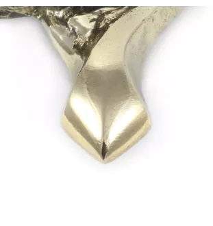 Boxer, German Boxer - door knocker in the shape of a dog's head, brass knocker, retro door decoration by Art-Dog brand