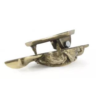 Boxer, German Boxer - door knocker in the shape of a dog's head, brass knocker, retro door decoration by Art-Dog brand